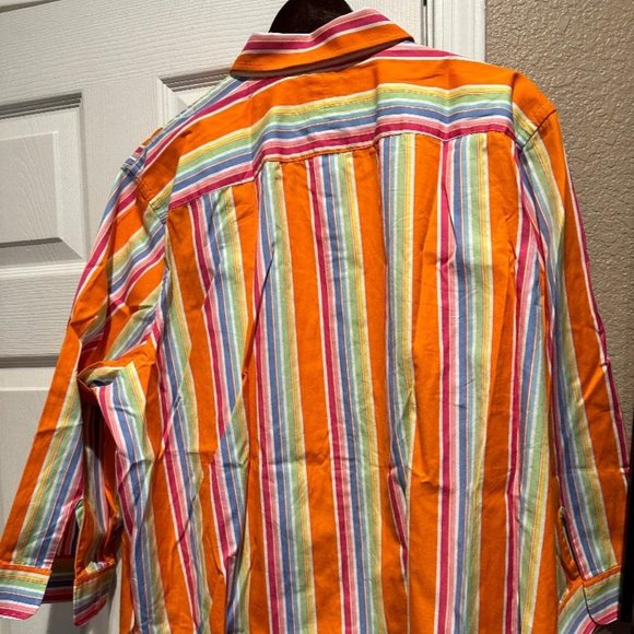 Women's Ralph Lauren Multi-Colored Blouse Size 3X NWOT - Picture 5 of 6